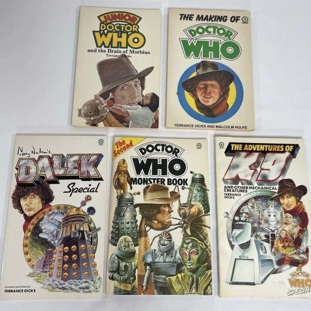 Doctor Who Book Lot - TARGET Books Excellent Condition
